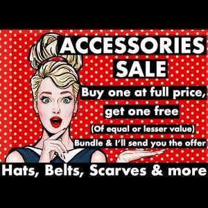 🎟BOGO ACCESSORIES SALE🎟